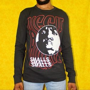 Vintage BIGGIE SMALLS - Graphic Long Sleeve Shirt